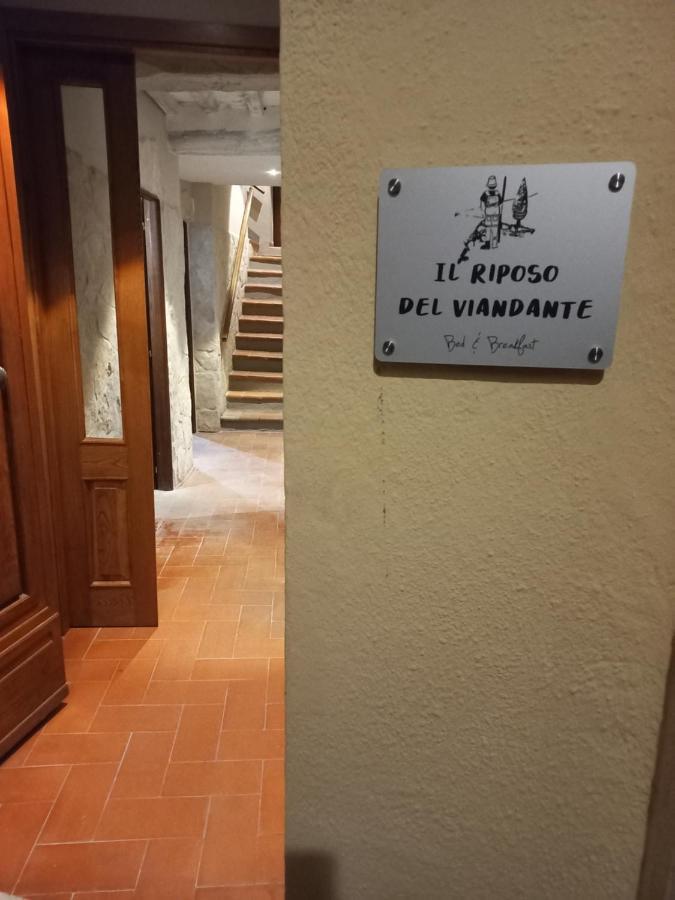 B&B Il Riposo Del Viandante San Quirico dʼOrcia Exteriör bild